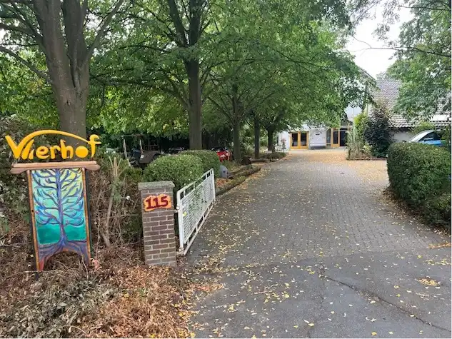 Vlierhof in Kleve-Keeken, locatie van de winterretraite